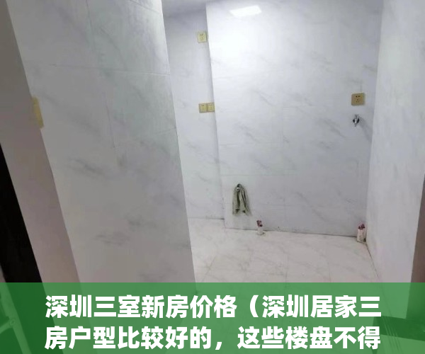 深圳三室新房价格（深圳居家三房户型比较好的，这些楼盘不得不看！）(深圳三室两厅)