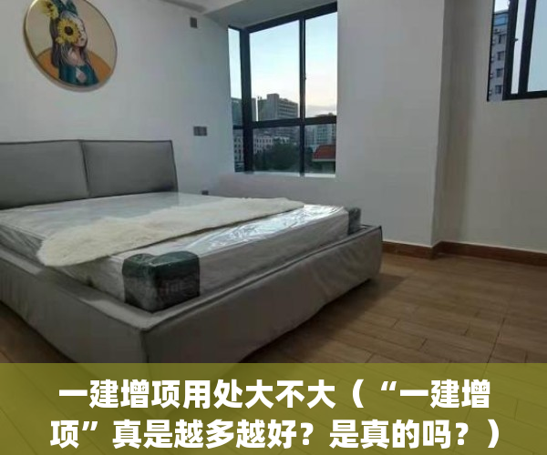 一建增项用处大不大（“一建增项”真是越多越好？是真的吗？）(一建增项难不难)