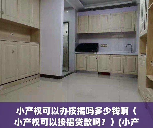 小产权可以办按揭吗多少钱啊（小产权可以按揭贷款吗？）(小产权能办理按揭吗)