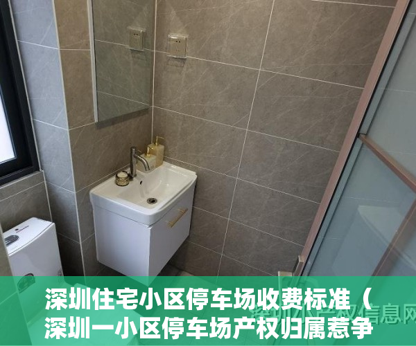 深圳住宅小区停车场收费标准（深圳一小区停车场产权归属惹争议，街道办介入调解）