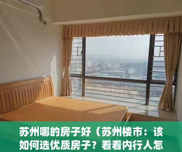 苏州哪的房子好（苏州楼市：该如何选优质房子？看看内行人怎么说）(苏州哪买房子好)