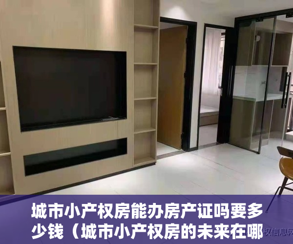 城市小产权房能办房产证吗要多少钱（城市小产权房的未来在哪里？他们要消失不见了吗？）