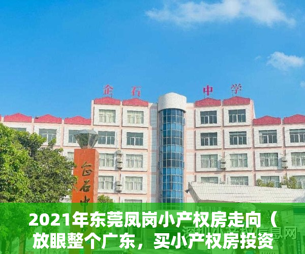 2021年东莞凤岗小产权房走向（放眼整个广东，买小产权房投资为什么要买在东莞凤岗镇呢？）