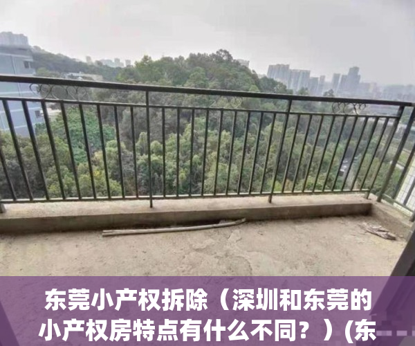 东莞小产权拆除（深圳和东莞的小产权房特点有什么不同？）(东莞市小产权房合法?)