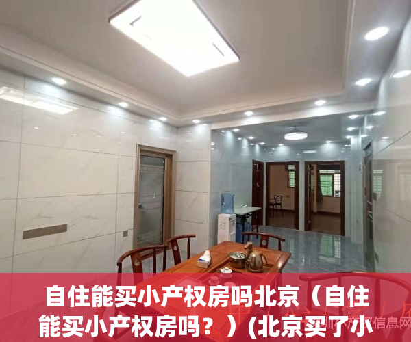 自住能买小产权房吗北京（自住能买小产权房吗？）(北京买了小产权房子还能买共有产权房吗)