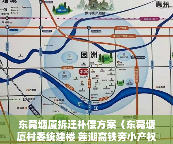 东莞塘厦拆迁补偿方案（东莞塘厦村委统建楼 莲湖高铁旁小产权房 沃尔玛旁户户精装修）