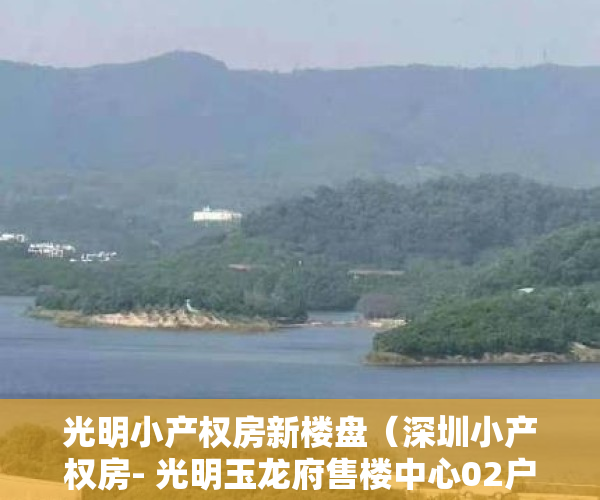 光明小产权房新楼盘（深圳小产权房- 光明玉龙府售楼中心02户型）