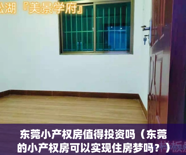 东莞小产权房值得投资吗（东莞的小产权房可以实现住房梦吗？）(东莞小产权房·.新开盘)