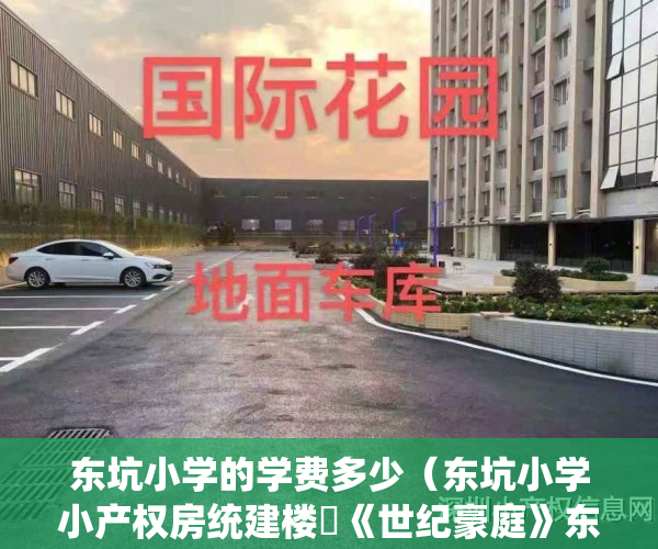 东坑小学的学费多少（东坑小学小产权房统建楼​《世纪豪庭》东坑镇中心广场小产权房东坑中心小学旁小产权房​三栋大型统建楼发绿本免费停车位）