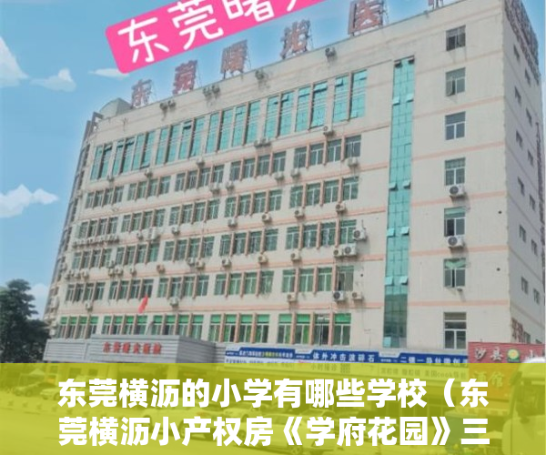 东莞横沥的小学有哪些学校（东莞横沥小产权房《学府花园》三栋大社区 均价2680元）