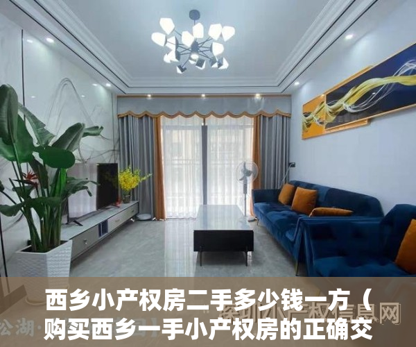 西乡小产权房二手多少钱一方（购买西乡一手小产权房的正确交易流程！）