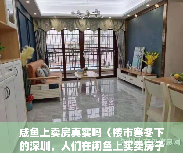 咸鱼上卖房真实吗（楼市寒冬下的深圳，人们在闲鱼上买卖房子）(咸鱼上面卖房是真的假的?)