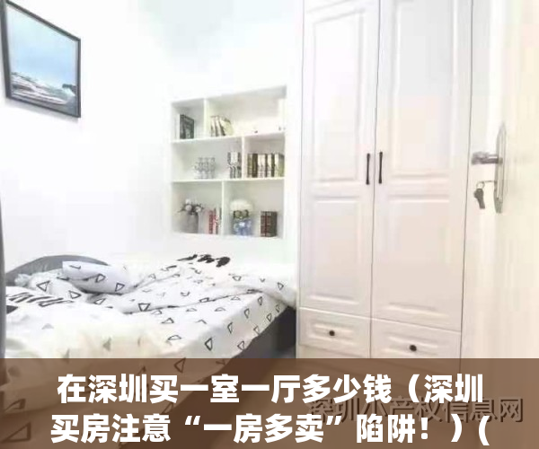 在深圳买一室一厅多少钱（深圳买房注意“一房多卖”陷阱！）(深圳买一房一厅的房子好吗)