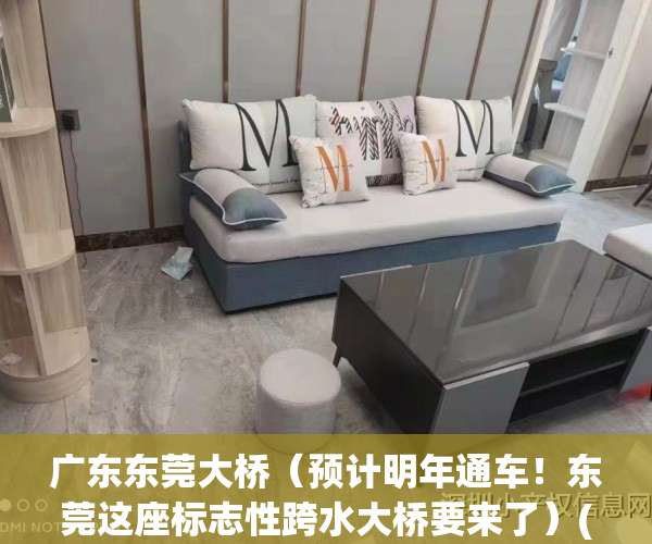 广东东莞大桥（预计明年通车！东莞这座标志性跨水大桥要来了）(东莞跨江大桥)