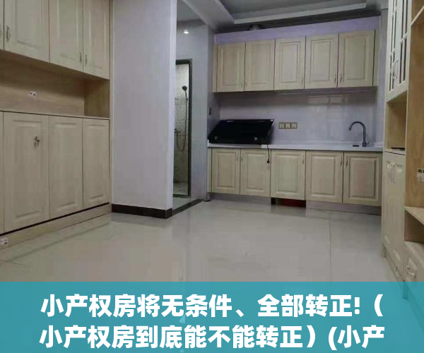 小产权房将无条件、全部转正!（小产权房到底能不能转正）(小产权房有望转正吗?)