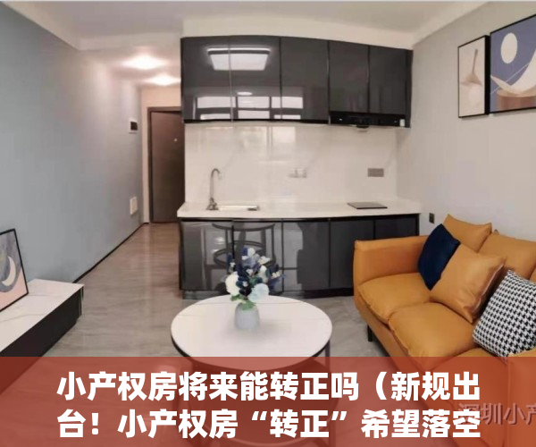 小产权房将来能转正吗（新规出台！小产权房“转正”希望落空！谨慎投资！）