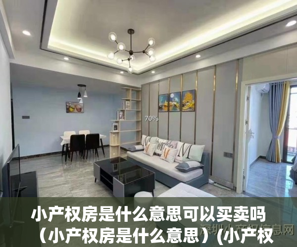 小产权房是什么意思可以买卖吗（小产权房是什么意思）(小产权房啥意思)