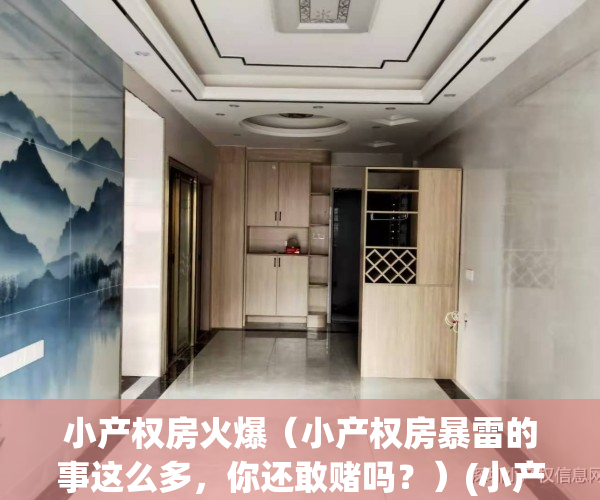 小产权房火爆（小产权房暴雷的事这么多，你还敢赌吗？）(小产权事件)