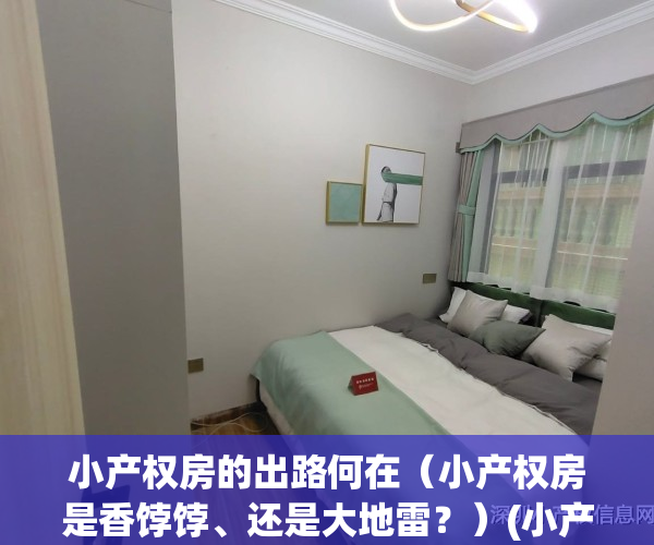 小产权房的出路何在（小产权房是香饽饽、还是大地雷？）(小产权房前景怎么样)