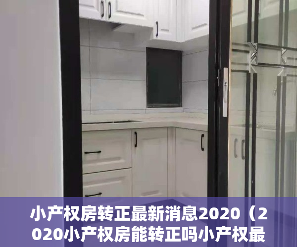 小产权房转正最新消息2020（2020小产权房能转正吗小产权最新政策详解!）