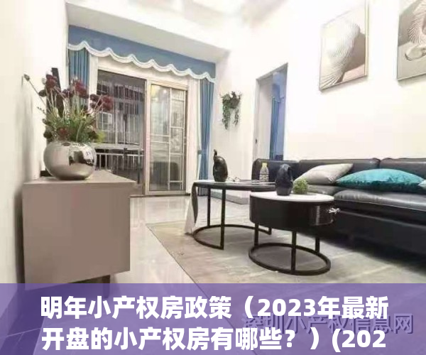 明年小产权房政策（2023年最新开盘的小产权房有哪些？）(2020年关于小产权房利好消息)
