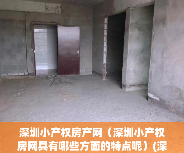 深圳小产权房产网（深圳小产权房网具有哪些方面的特点呢）(深圳小产权房门户网站)