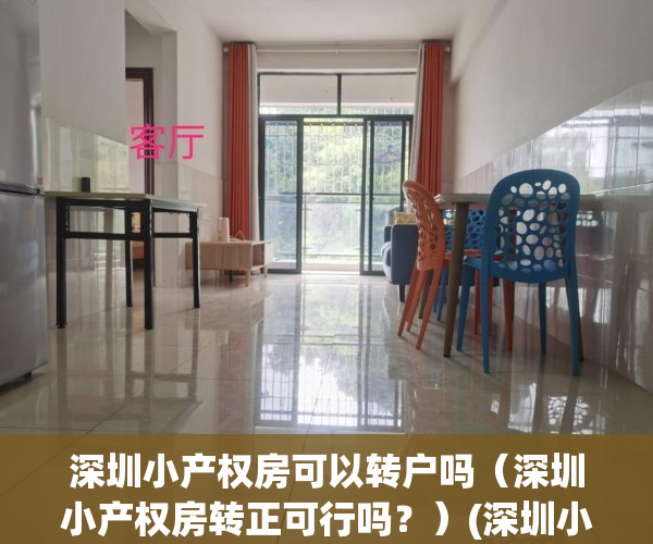深圳小产权房可以转户吗（深圳小产权房转正可行吗？）(深圳小产权房可以迁户口吗)