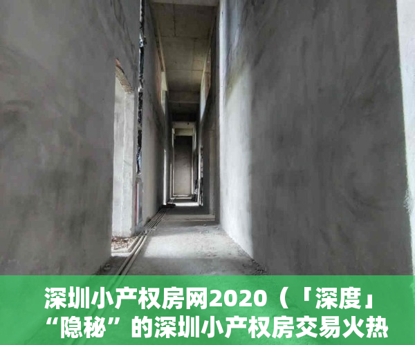 深圳小产权房网2020（「深度」“隐秘”的深圳小产权房交易火热，背后风险重重）