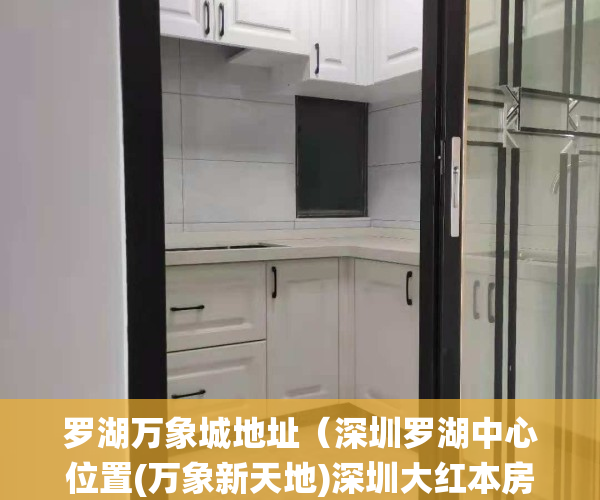 罗湖万象城地址（深圳罗湖中心位置(万象新天地)深圳大红本房罗湖小产权房统建楼精装修复式二房四房通天燃气有地下停车场）