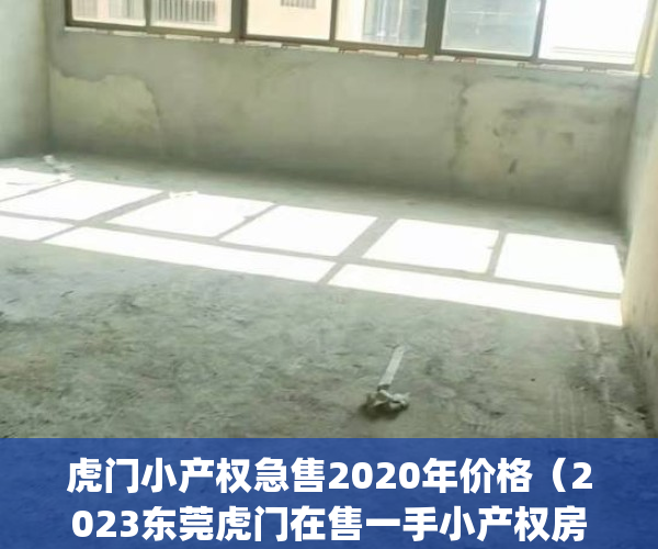 虎门小产权急售2020年价格（2023东莞虎门在售一手小产权房总览表）(虎门小产权房价格走势)