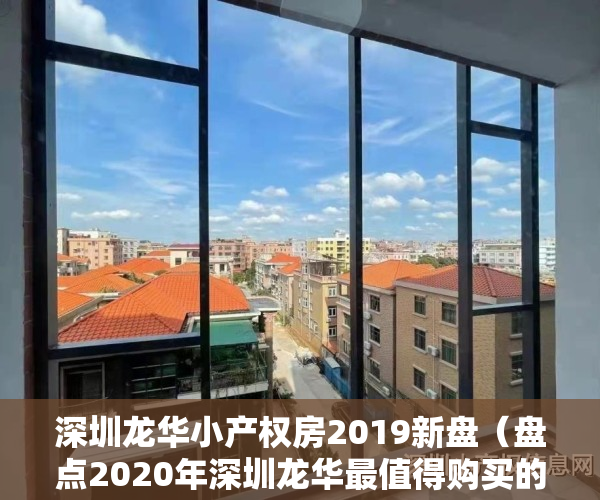 深圳龙华小产权房2019新盘（盘点2020年深圳龙华最值得购买的三个小产权盘，最后一个2梯3户+超级原始户型）