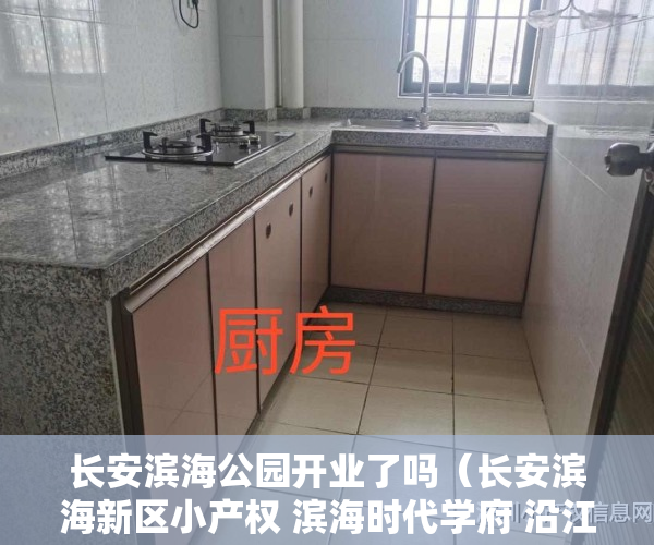 长安滨海公园开业了吗（长安滨海新区小产权 滨海时代学府 沿江高速出口500米）