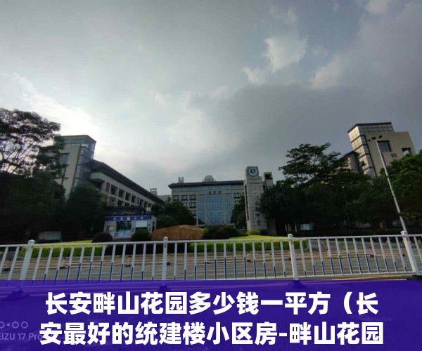 长安畔山花园多少钱一平方（长安最好的统建楼小区房-畔山花园，深圳一桥之隔，距离宝安松岗300米 一手二手小产权楼盘村委统建楼带学位的小产权房，学区房有哪些）
