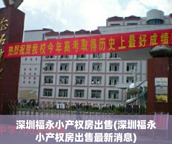 深圳福永小产权房出售(深圳福永小产权房出售最新消息)