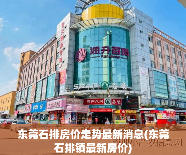 东莞石排房价走势最新消息(东莞石排镇最新房价)