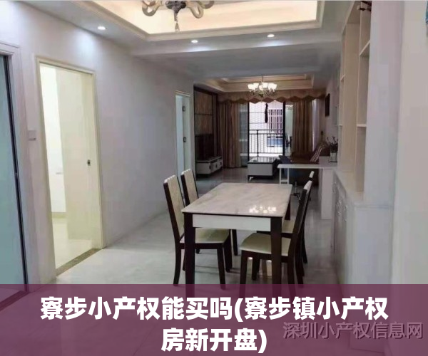 寮步小产权能买吗(寮步镇小产权房新开盘)