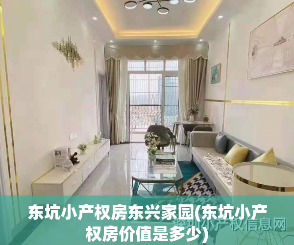 东坑小产权房东兴家园(东坑小产权房价值是多少)