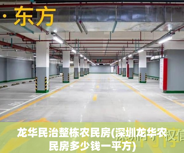 龙华民治整栋农民房(深圳龙华农民房多少钱一平方)