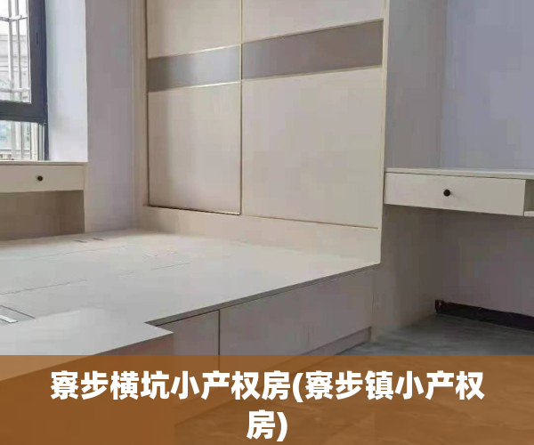 寮步横坑小产权房(寮步镇小产权房)