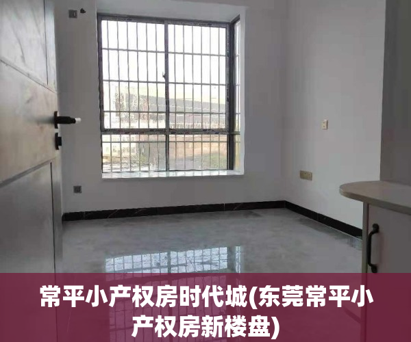 常平小产权房时代城(东莞常平小产权房新楼盘)