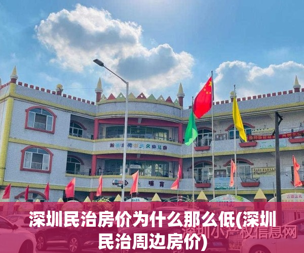 深圳民治房价为什么那么低(深圳民治周边房价)