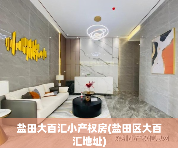 盐田大百汇小产权房(盐田区大百汇地址)