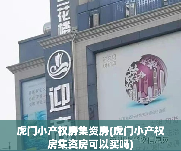 虎门小产权房集资房(虎门小产权房集资房可以买吗)