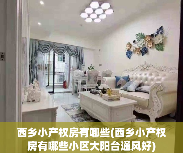 西乡小产权房有哪些(西乡小产权房有哪些小区大阳台通风好)