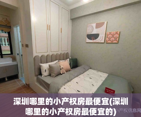深圳哪里的小产权房最便宜(深圳哪里的小产权房最便宜的)