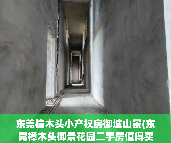 东莞樟木头小产权房御城山景(东莞樟木头御景花园二手房值得买吗)