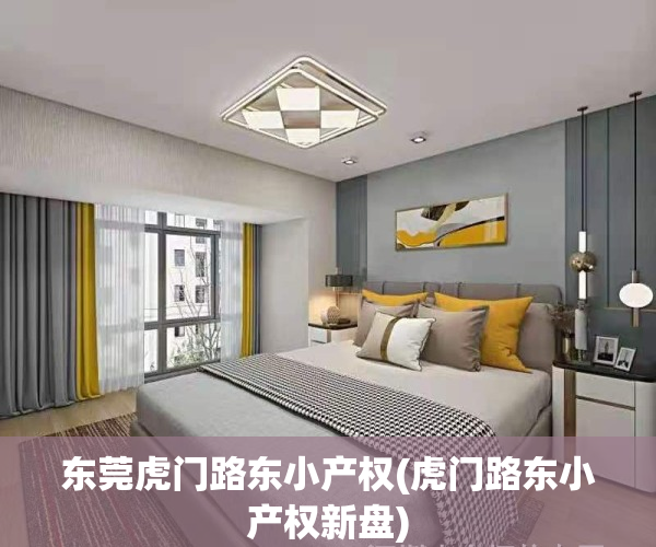 东莞虎门路东小产权(虎门路东小产权新盘)