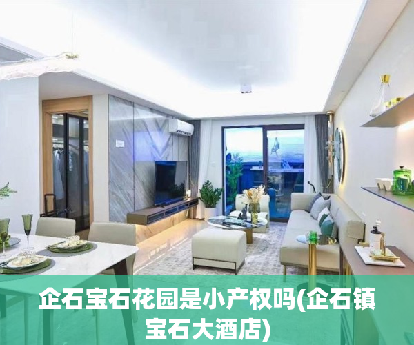 企石宝石花园是小产权吗(企石镇宝石大酒店)