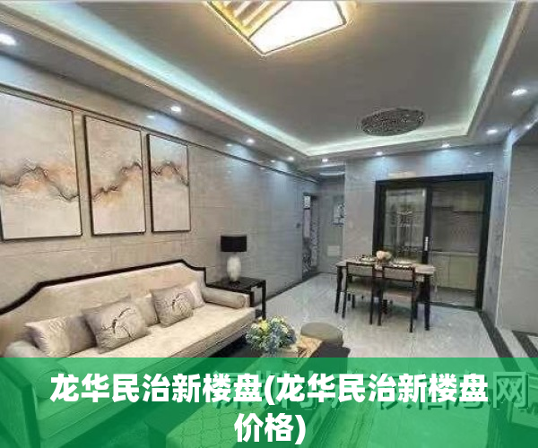 龙华民治新楼盘(龙华民治新楼盘价格)