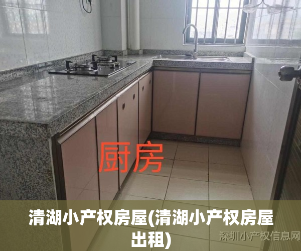 清湖小产权房屋(清湖小产权房屋出租)
